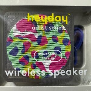 Heyday Artist Series Wireless Speaker - Multicolor